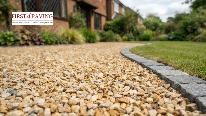 gravel driveway installation in hertfordshire