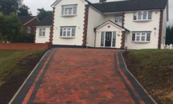 Block paving driveway installation in Enfield UK with durable and modern design.