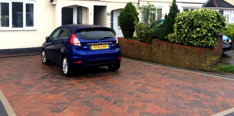 Block paving driveway installation for residential and commercial properties in Enfield