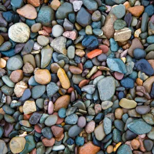 Coloured shingle driveway in Enfield with decorative gravel surface and neat modern finish