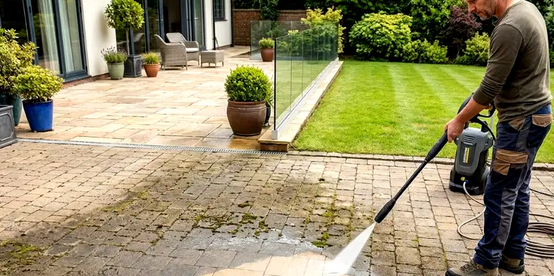 Professional driveway cleaning services in Enfield for outdoor surfaces