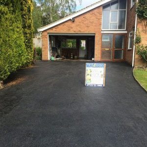 Tarmac driveway surfaces in Enfield UK with smooth and professionally finished outdoor surfacing for residential properties.