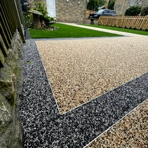 Decorative resin stone driveways in Enfield with a stylish, durable, and modern finish