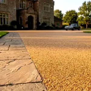 First4Paving high-quality resin driveways in Enfield UK featuring a smooth, durable, and modern stone finish