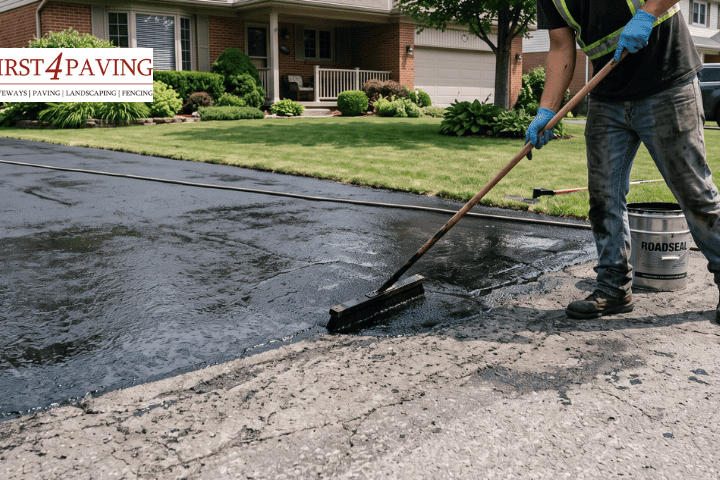 how to seal a driveway in Enfield