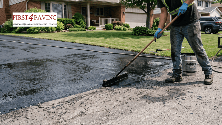 how to seal a driveway in Enfield