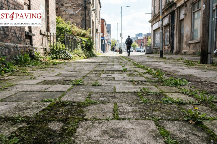How to Remove Moss and Weeds From Block Paving