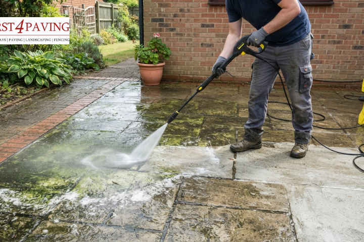 How to Stop Green Algae on Patio Slabs