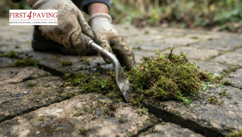 Remove Moss From Block Paving