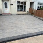block paving driveway front door