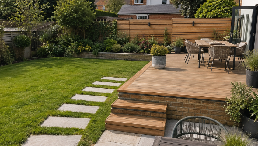 Front gardens and driveways